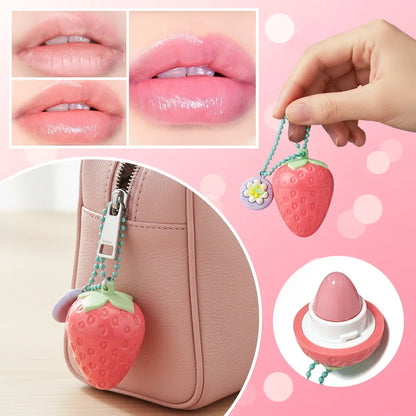 4-Color Random Sending Strawberry Lip Gloss Lipstick Moisturizing