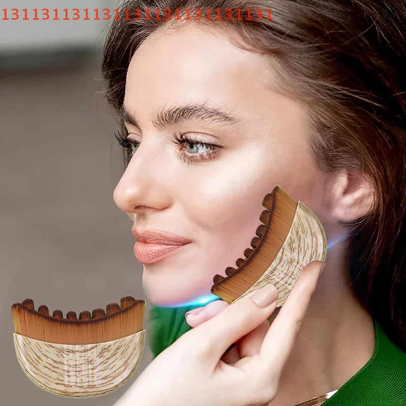 Portable Lymphatic Contour Face Brush Multi-function Chin Reduce