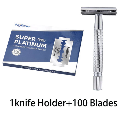 Razor Stainless steel double-blade Razor Razor Razor Old fashioned