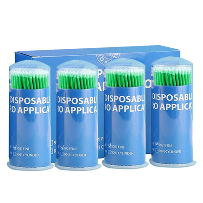 100Pcs/Bottle Dental Micro Brush Denspay Dental Disposable Micro