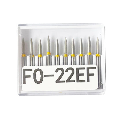 Dental Diamond Burs 10 pieces/set FG diameter drill bit 1.6mm