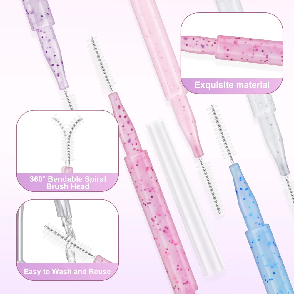 MAYOOC Mini Eyebrow Brush Brow Perm Brush Disposable Brow Lifting