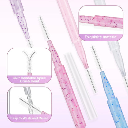 MAYOOC Mini Eyebrow Brush Brow Perm Brush Disposable Brow Lifting
