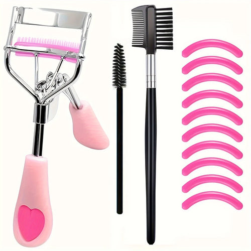 7/15pcs Eyelash Curler Set With Replacement Pads For Women Eyelashes