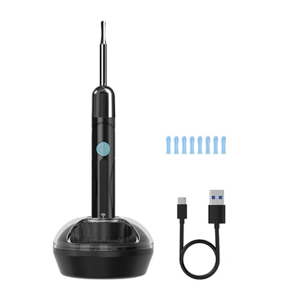 WiFi Endoscope 4.2mm 1080P Ear Picker Camera with Ear Spoon Base for