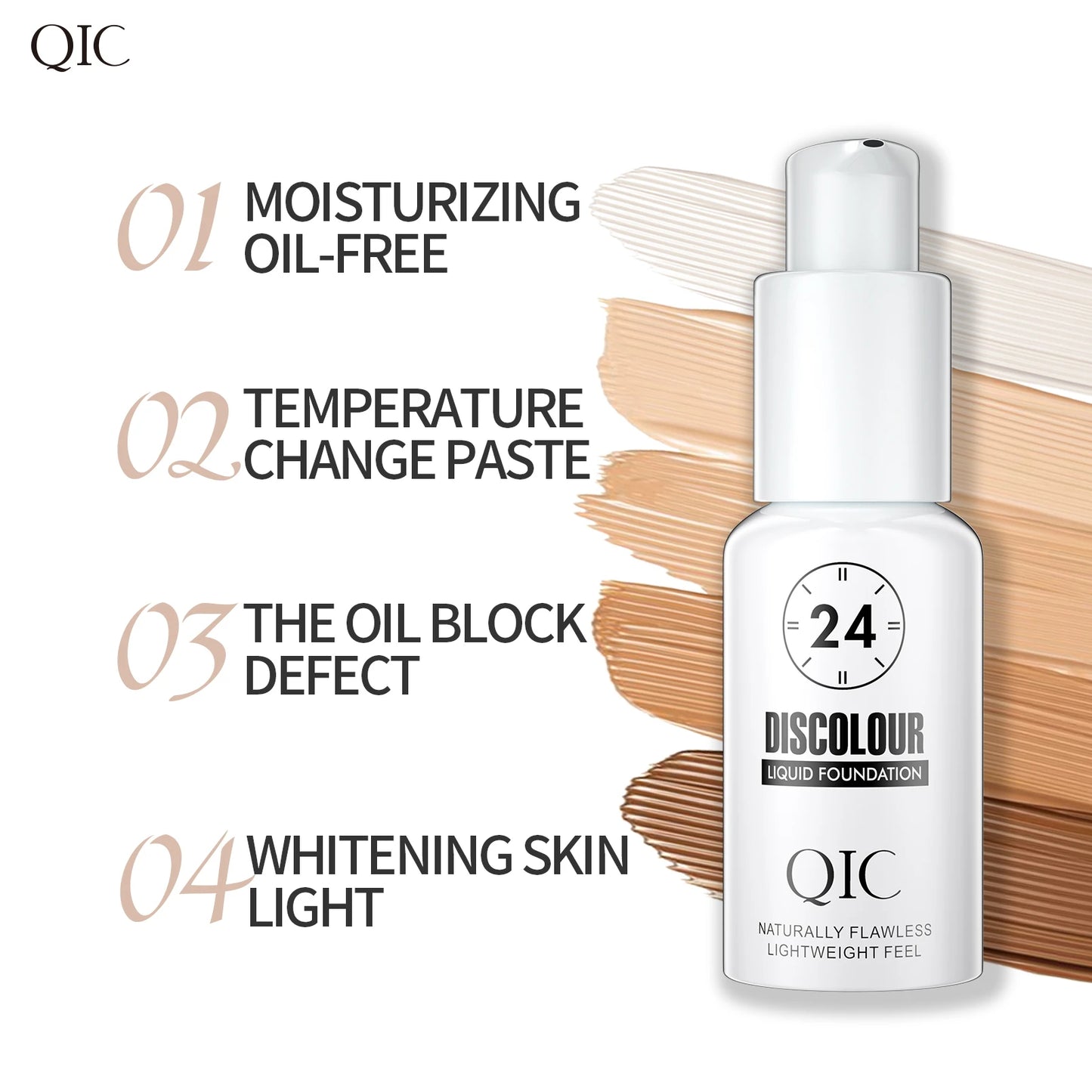 Foundation Magic Color Changing Foundation Liquid Soft Matte Long