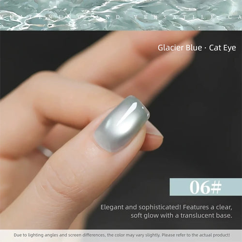 MIANEL Blue Tears Cat Eye Series 3 Colors Unique Blue Color And