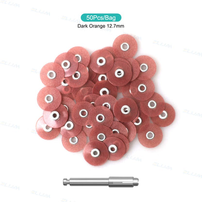 50Pcs/Bag Dental Finishing and Polishing Discs Composites Ceramics and