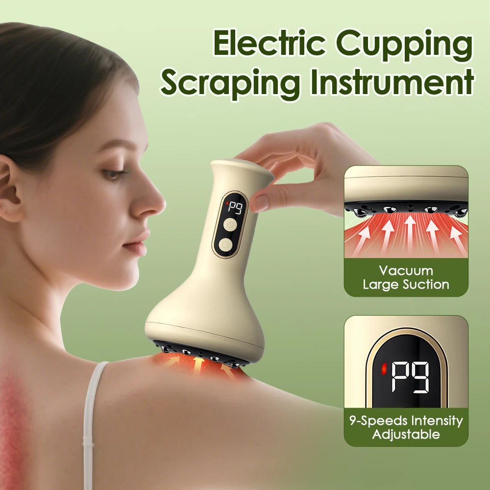 USB Rechargeable Abdominal Massager for Hot Compress and Adjustable