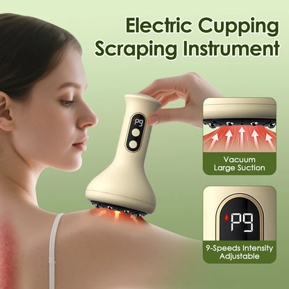 USB Rechargeable Abdominal Massager for Hot Compress and Adjustable