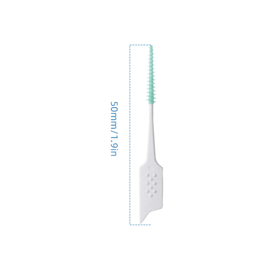 150Pcs/box Interdental Brush Soft Rubber Teeth Cleaning Tools Dental