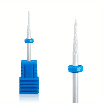 1Pcs Ceramic Milling Cutter Nail Drill Bits Electric Manicure Drills
