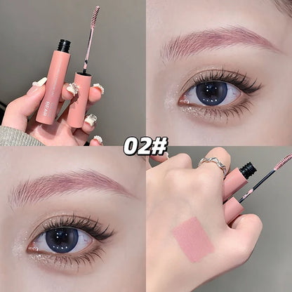 3D Eyebrow Dye Cream Long Lasting Pink Brown Color Eyebrow Mascara