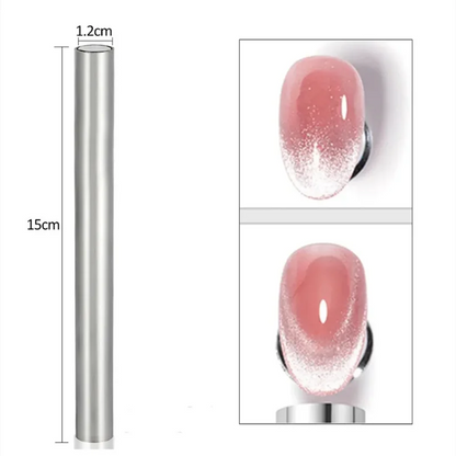 Cylindrical Magnet for Cat Eye UV Gel Varnish with Nails Art