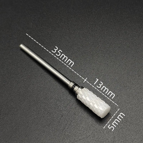 Ceramic Carbide Nail Drill Bit Rotate Burr Milling Nail Cutter Bits