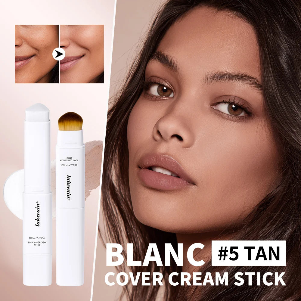 2-in-1 Color-Changing Foundation Stick Liquid Lightweight Moisturizing