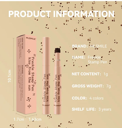 MLSMILE Natural Imitation freckle Pen is not easy to fade long-lasting