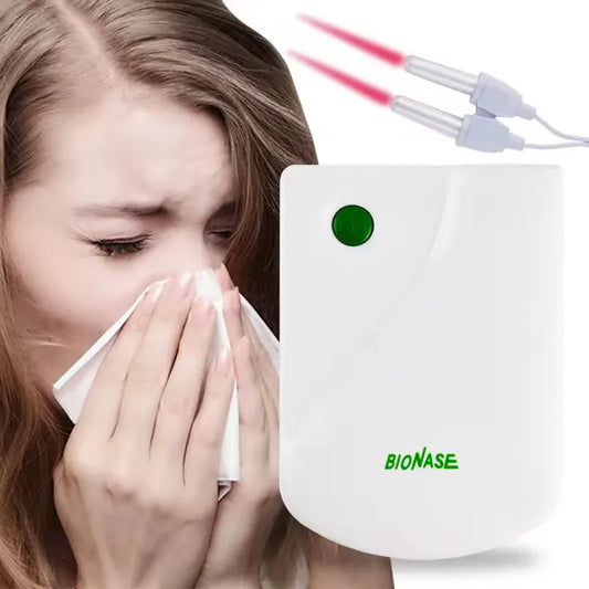 Nose Rhinitis Sinusitis Cure BioNase Laser Therapy Hay Fever Low