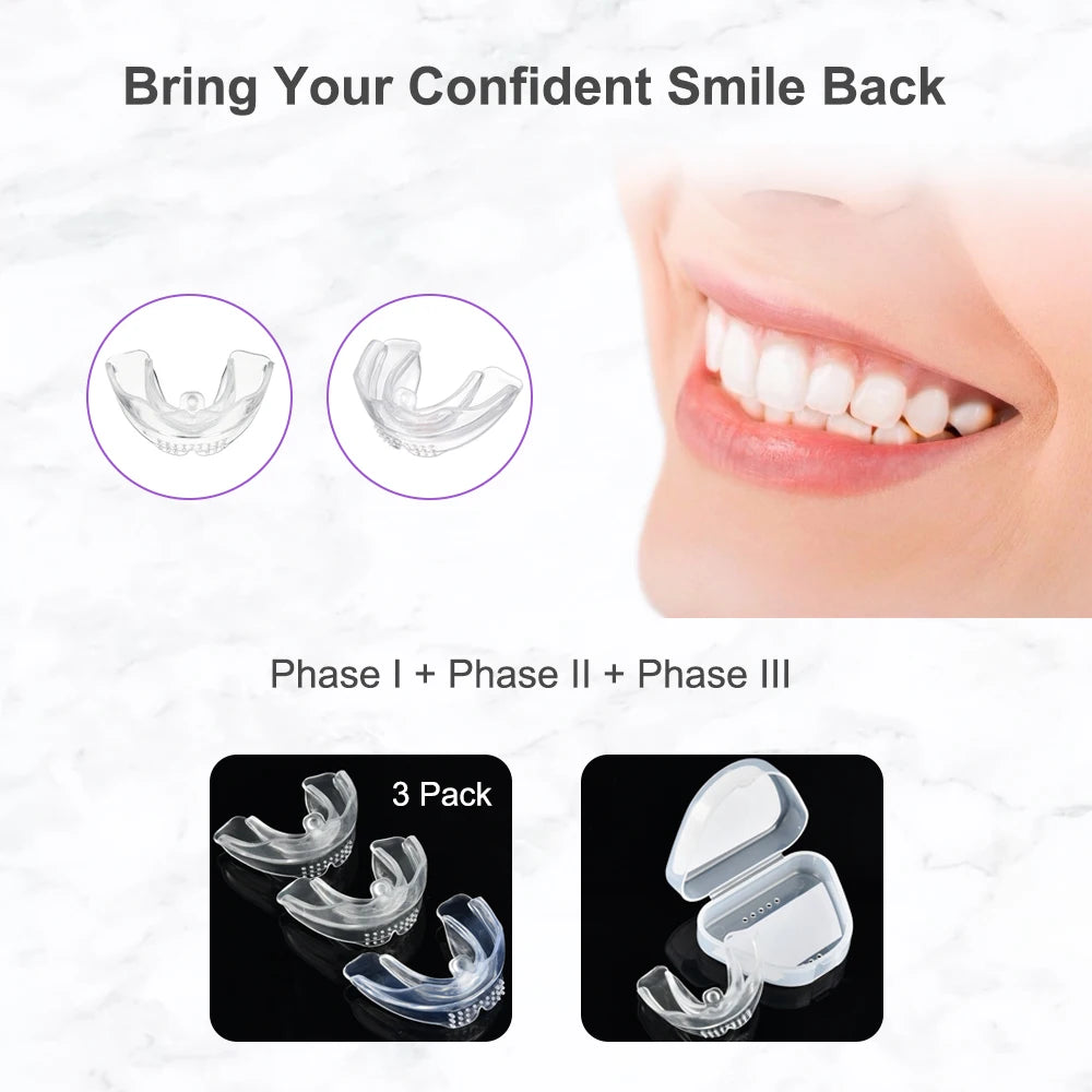 Dental Accessories 3 Stages Dental Braces Teeth Trainer Alignment