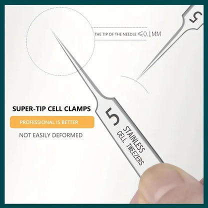8 PCS Stainless Steel Acne Clip, Cell Clip, Blackhead Clip, Acne