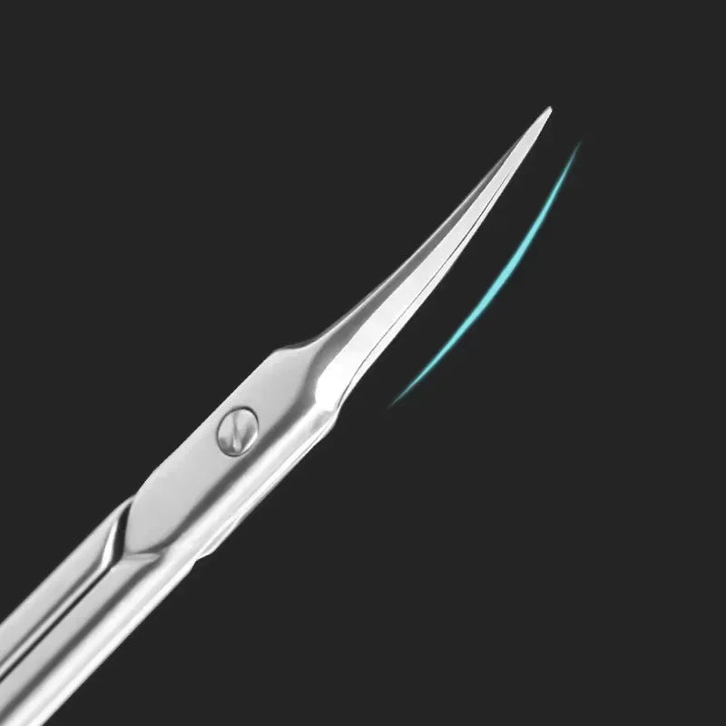 Stainless steel cuticle scissors for nail art Russian style dead skin