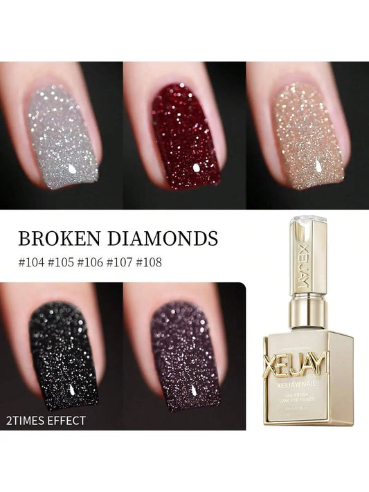 15ml Broken Diamond Halloween Christmas Nails Gel Nail Polish Adhesive
