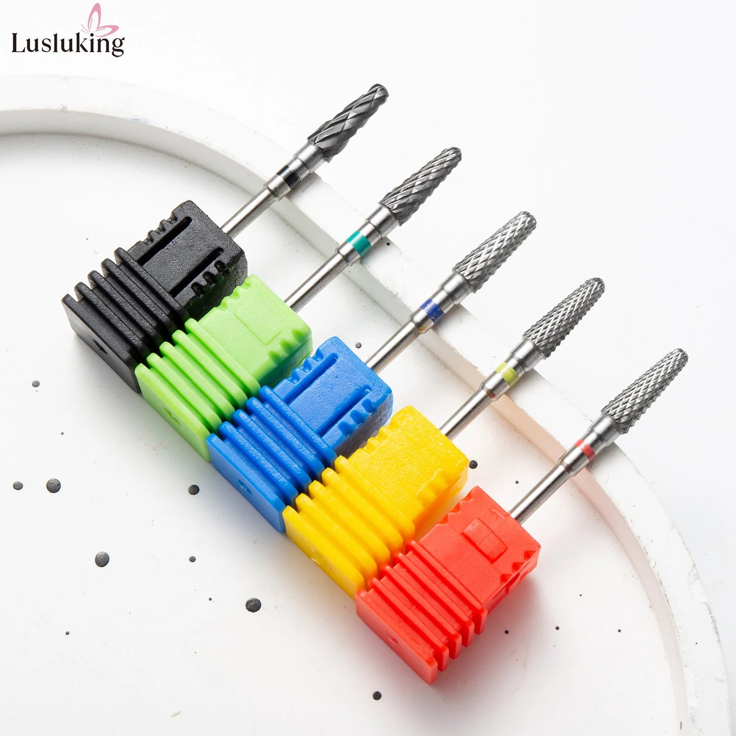 Tungsten Carbide Nail Drill Bits for Gel Polish Removal High Hardness
