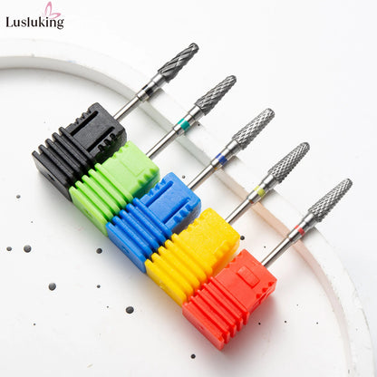 Tungsten Carbide Nail Drill Bits for Gel Polish Removal High Hardness