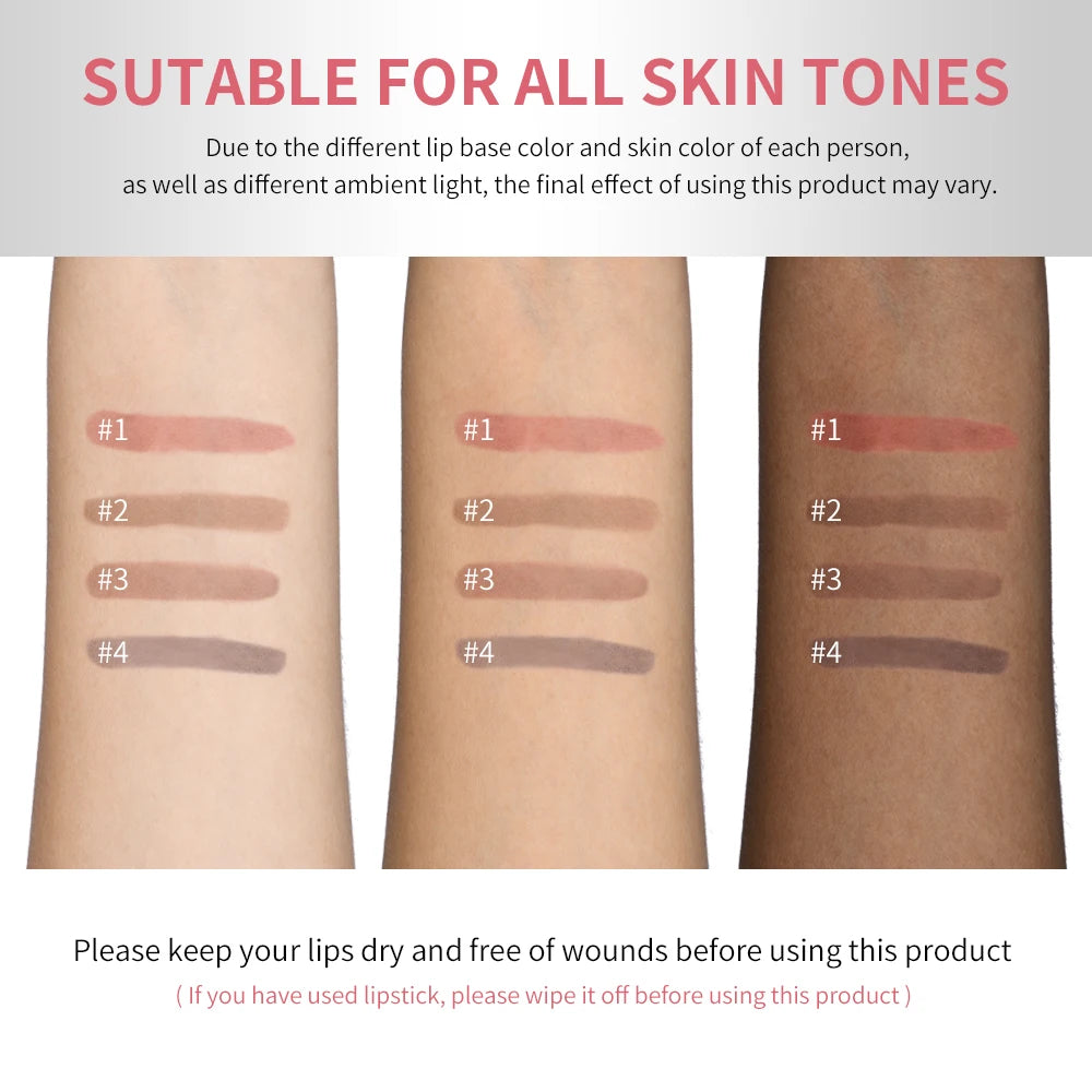 Lip Liner Pencil Peel Off Lip Stain Tattoo Long Wearing Matte