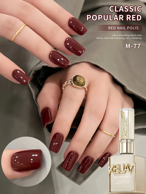 1Pc 15ML Milky White Pure Nail Polish Gel Nail Add Semi-Permanent Soak