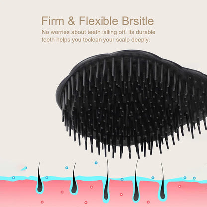 Handheld Silicone Head Wash Clean Care Hair Root Itching Scalp Massage
