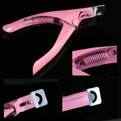 False Nail Clipper Manicure Clamp Clippers Special Type U Word Cut