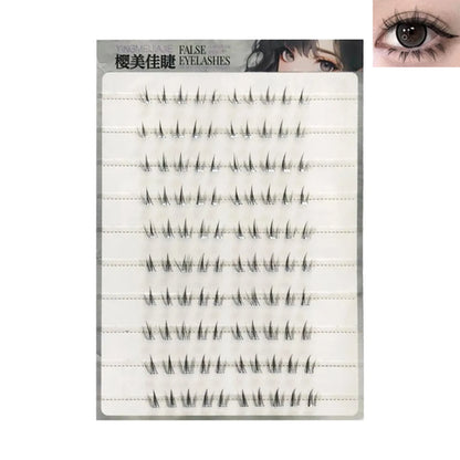 4-6mm No Glue False Eyelashes New Korean Style Lower Lashes Natural
