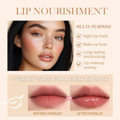 Summer Lip Balm Moisturizing Mirror Lip Gloss Lip Vanilla Mint Iced