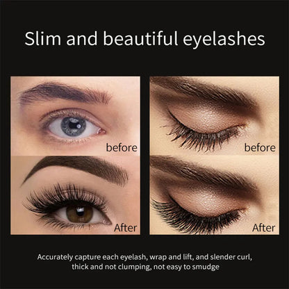 4D Brilliant Starry Sky Black  Mascara Slim, Thick, Curled,