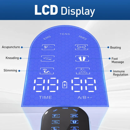 Electric Professional Muscle Stimulator Physiotherapy 6/9/18/36 Modes