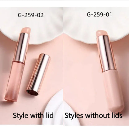 Nail Art Silicone Brush Reusable Mirror Powder Pigment Applying