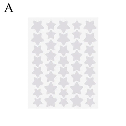 40pcs Colorful PE Pimple Patches Cute Star Shaped Pimple Cover Sticker