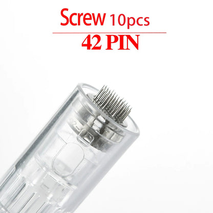 Screw Needle Cartridge for Screw Port Derma Pen Microneedle Beauty