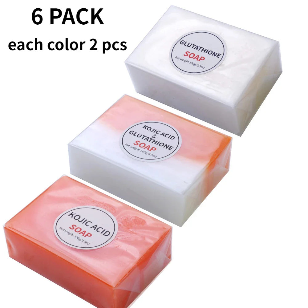 Kojic Acid Soap Set - Skin Lightening and Brightening Luxury