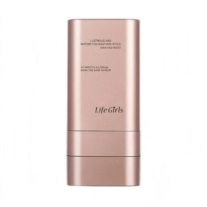 Life Girls Watery Double-Headed Foundation Stick with Brush, Natural