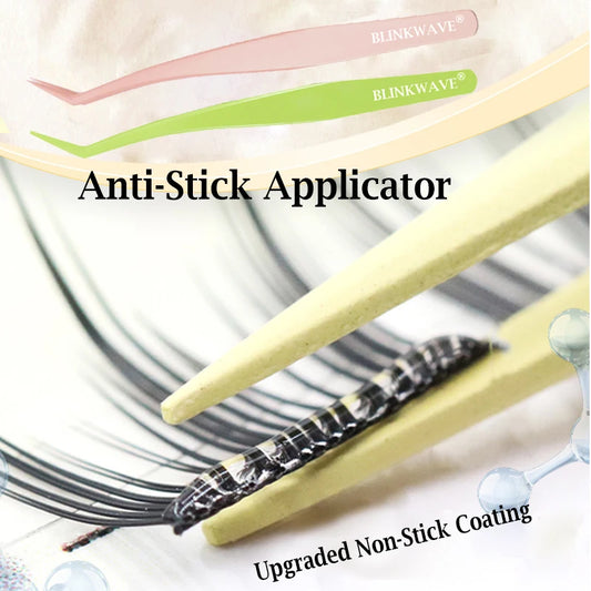 Anti-Stick Applicator No Glue Eyelashes Non Stick Coated Stainless