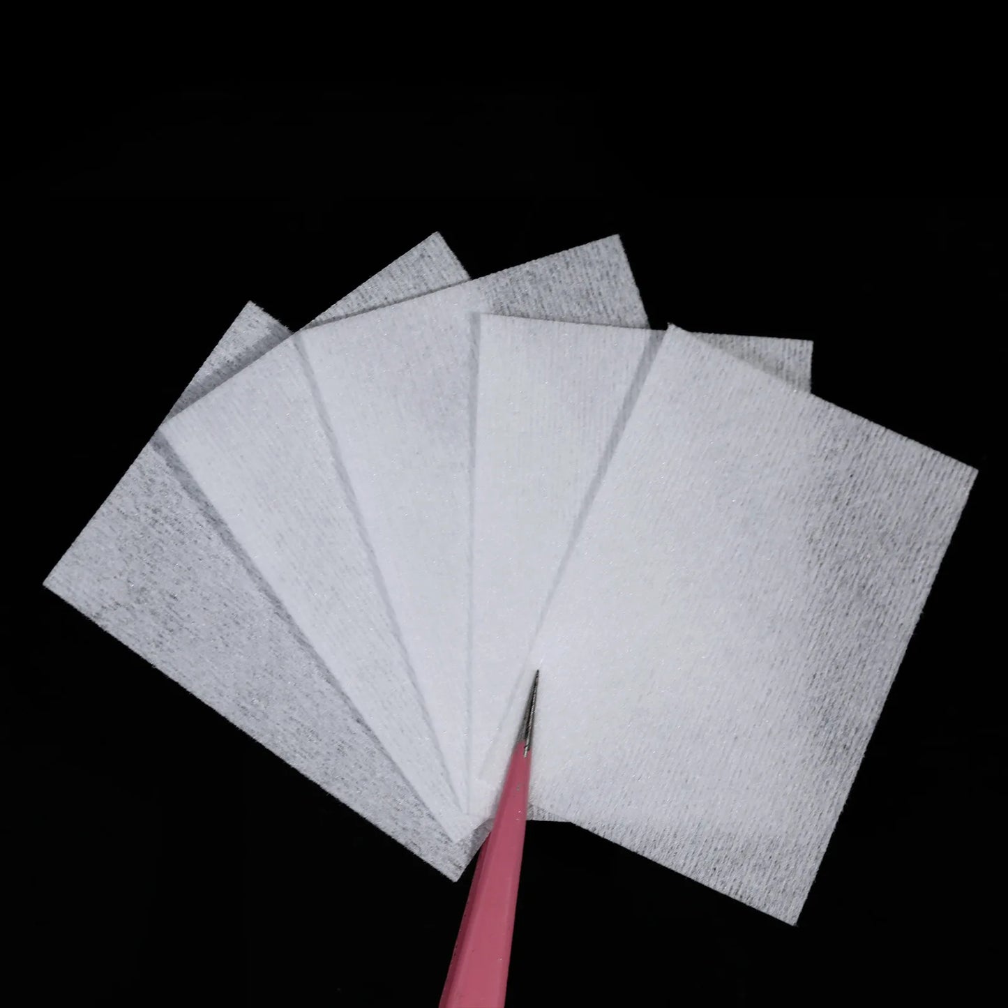 1000/630 Pcs Professional Nail Wipe 100% Cotton Pads Lint-Free Nail