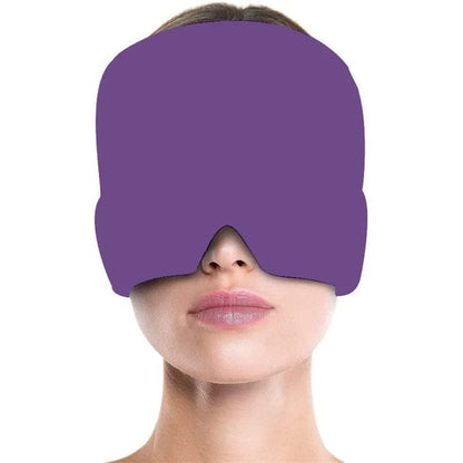 Migraine Relief Hat headache hat Gel Hot Cold Therapy Ice Cap For