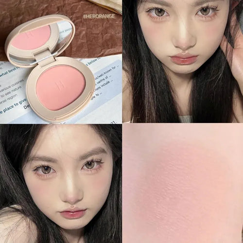 HERORANGEHR526 Monochromatic Blush Is Waterproof, Sweat-proof,
