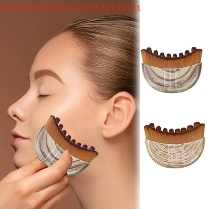 Portable Lymphatic Contour Face Brush Multi-function Chin Reduce