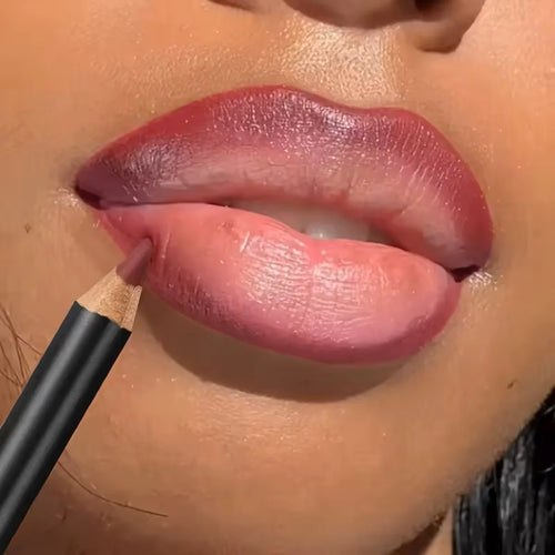 Waterproof Matte Lipliner Pencil Red Contour Tint Lipstick Long