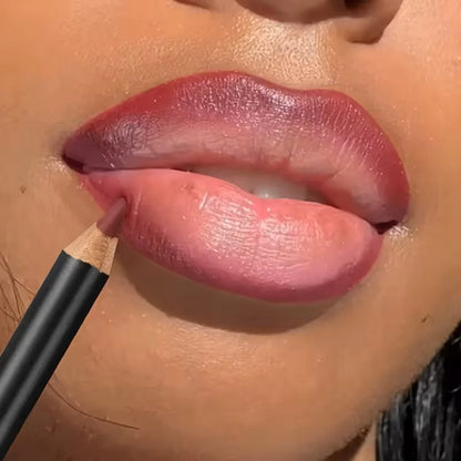 Waterproof Matte Lipliner Pencil Red Contour Tint Lipstick Long