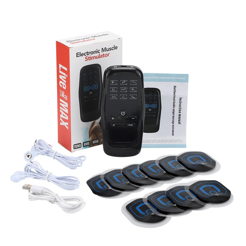 Electric Professional Muscle Stimulator Physiotherapy 6/9/18/36 Modes