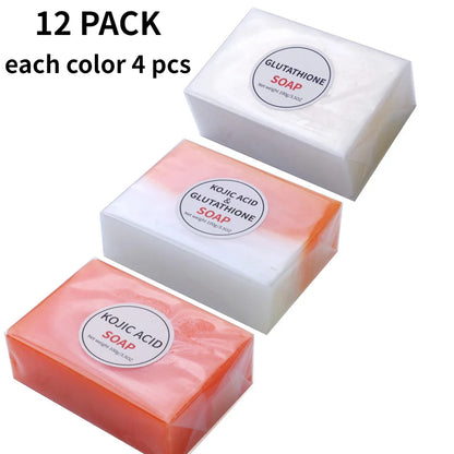 Kojic Acid Soap Set - Skin Lightening and Brightening Luxury